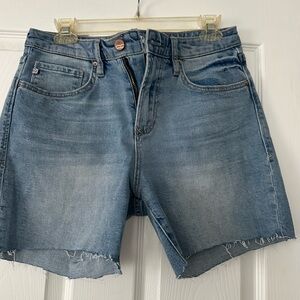 Dear John Light Blue Jean Shorts